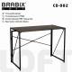 Стол на металлокаркасе BRABIX LOFT CD-002, 1000х500х750 мм, складной, цвет морёный дуб, 641212 главное фото в маленьком размере