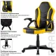 Игровое кресло  "Shark GM-203", экокожа, черное/желтое, 532514. Фото товара с разных ракурсов.