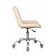 Кресло Бюрократ CH-350SL/IVORY светло-бежевый искусст.кожа/ткань крестовина хром. Фото товара с разных ракурсов.
